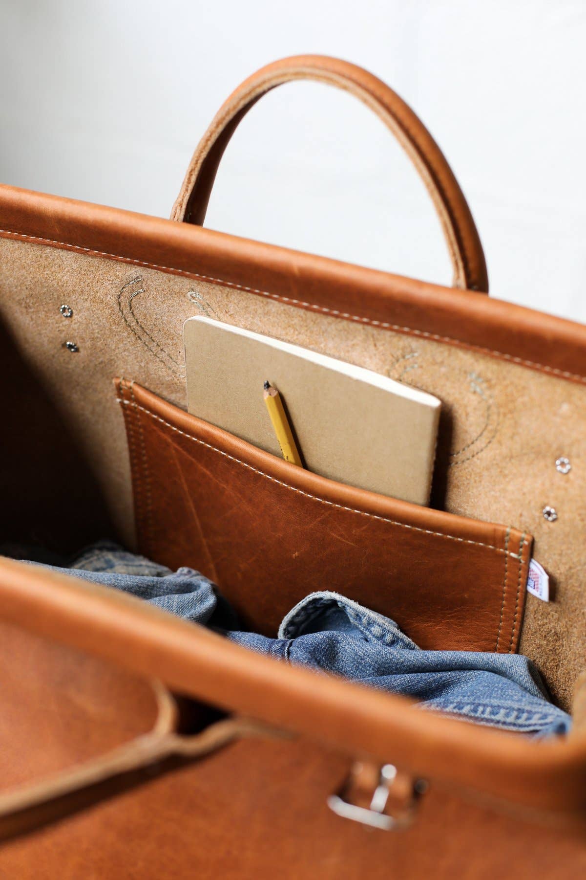 Forestbound - Leather Mason Bag
