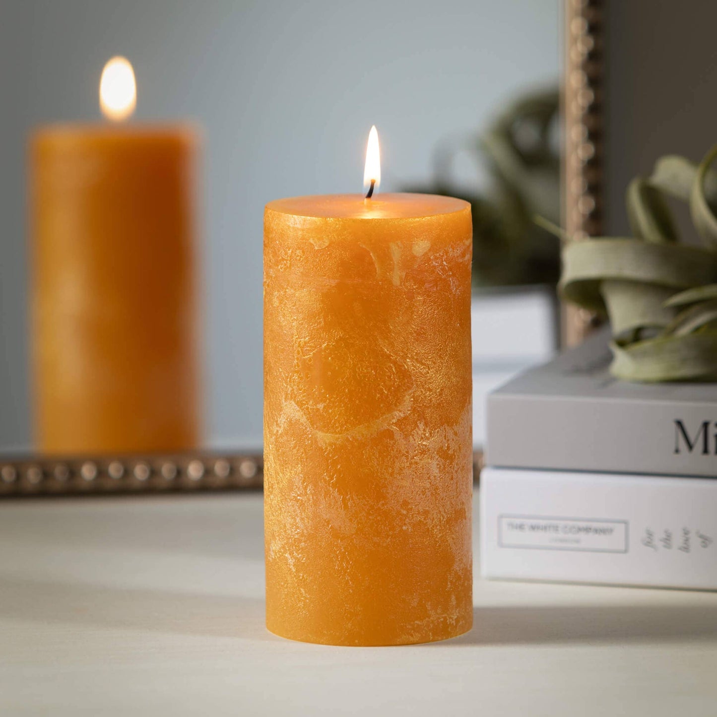 Candle - Pillar 3x6 - "Ritz" Gold