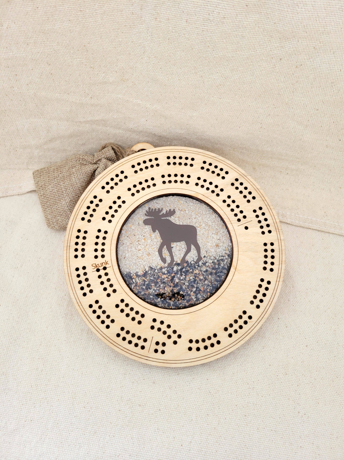 Cribbage Board - Moose