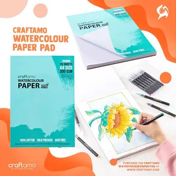 Art Supplies - Watercolor Paper