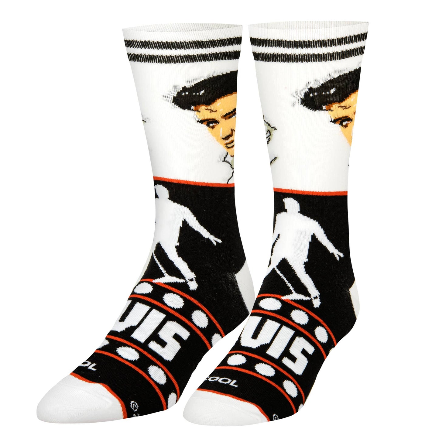 Cool Socks - Elvis Glam - Mens Crew Folded