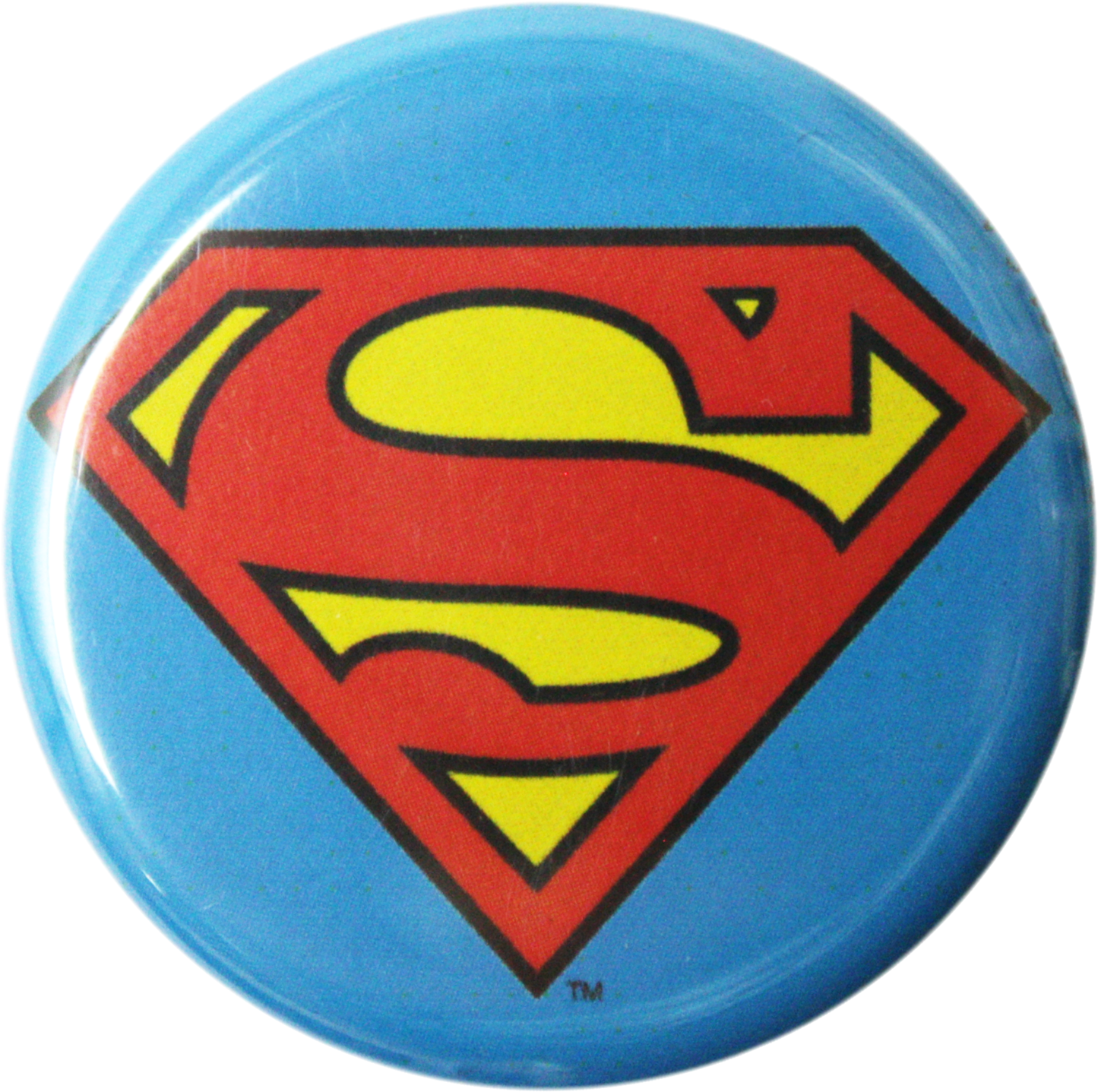 Button - Superman - Classic Shield Logo