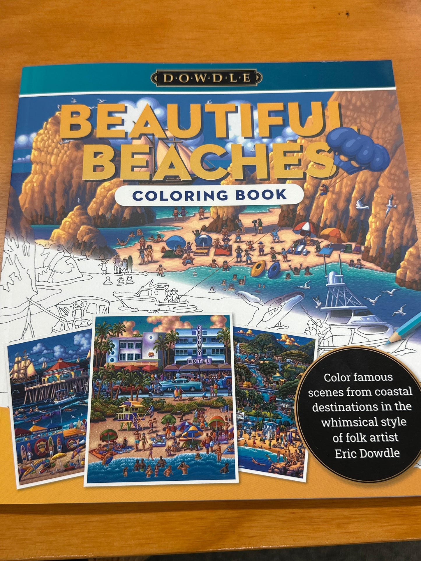 Beautiful Beaches Coloring Book