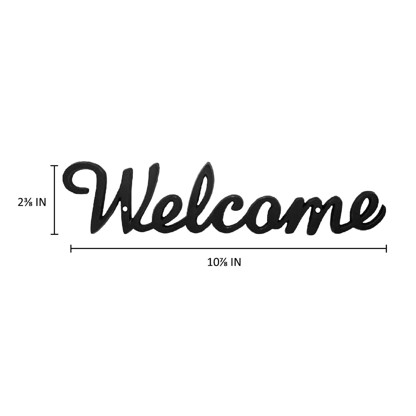 "Welcome" Door Greeting