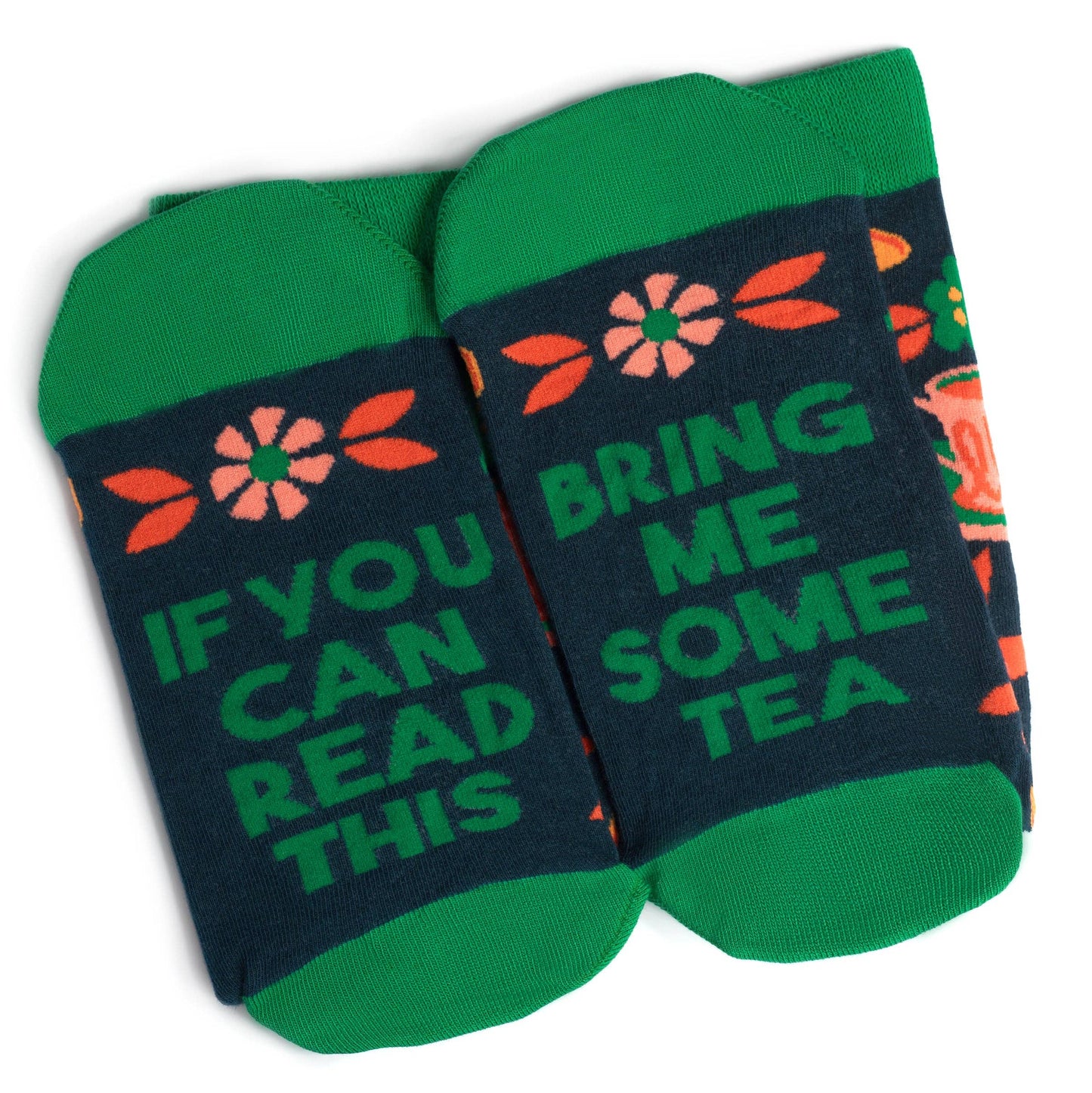 Lavley - Bring Me Some Tea (Purple) Socks