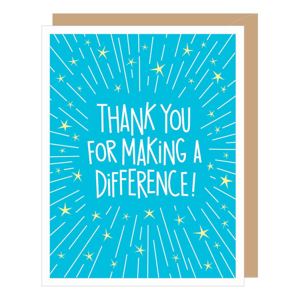 Card - Goodbye - Thank You For Making A Difference