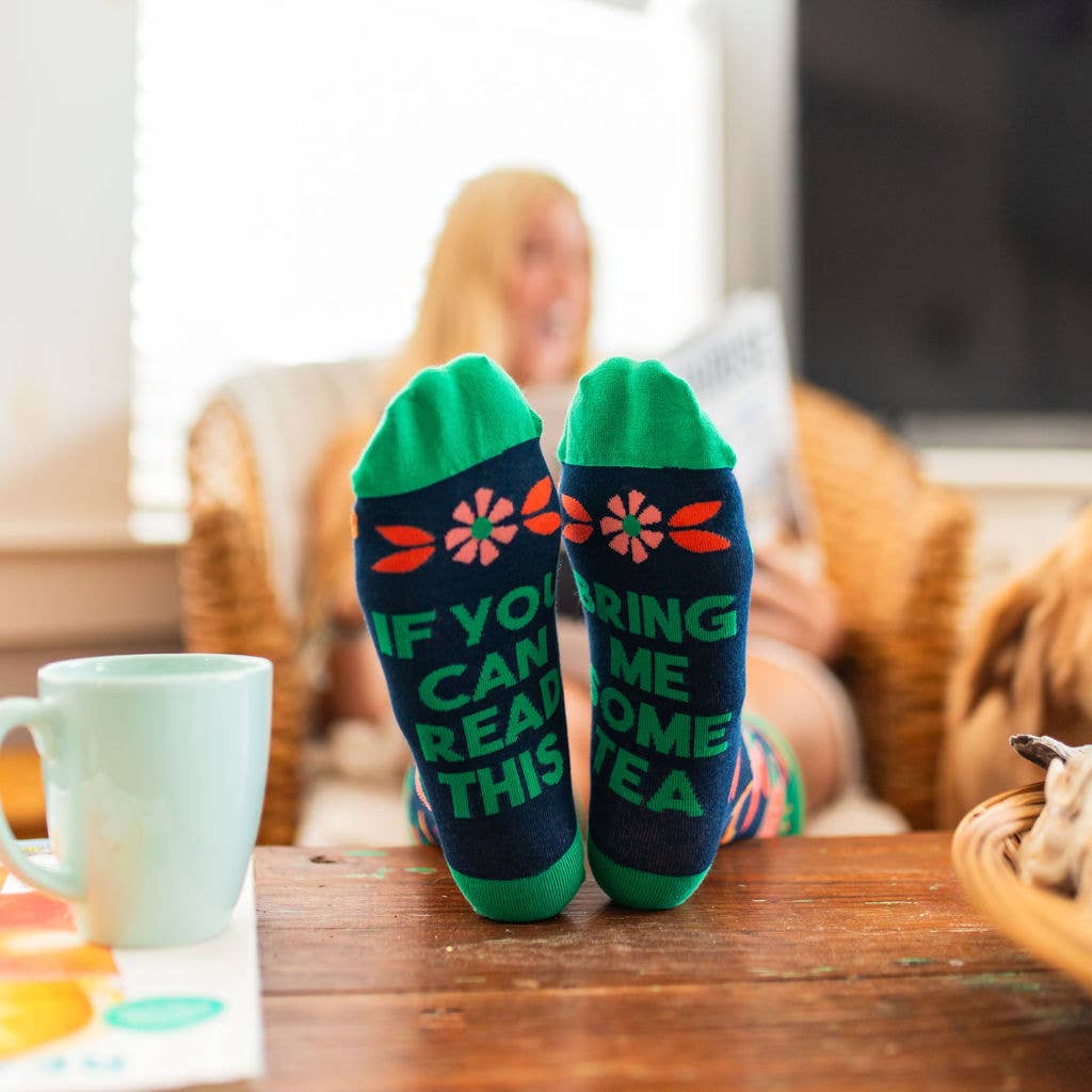 Lavley - Bring Me Some Tea (Purple) Socks