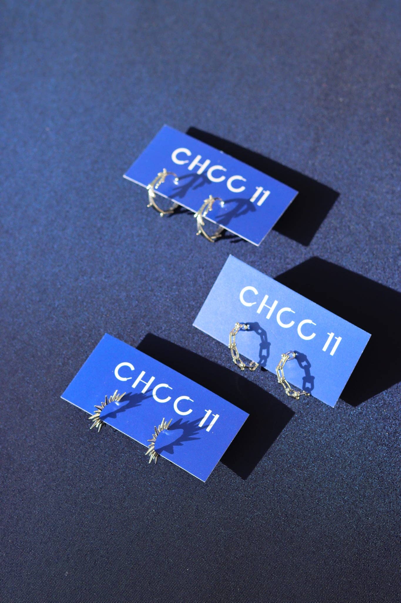 Z-WHITE GOLD PLATED STUDS 01