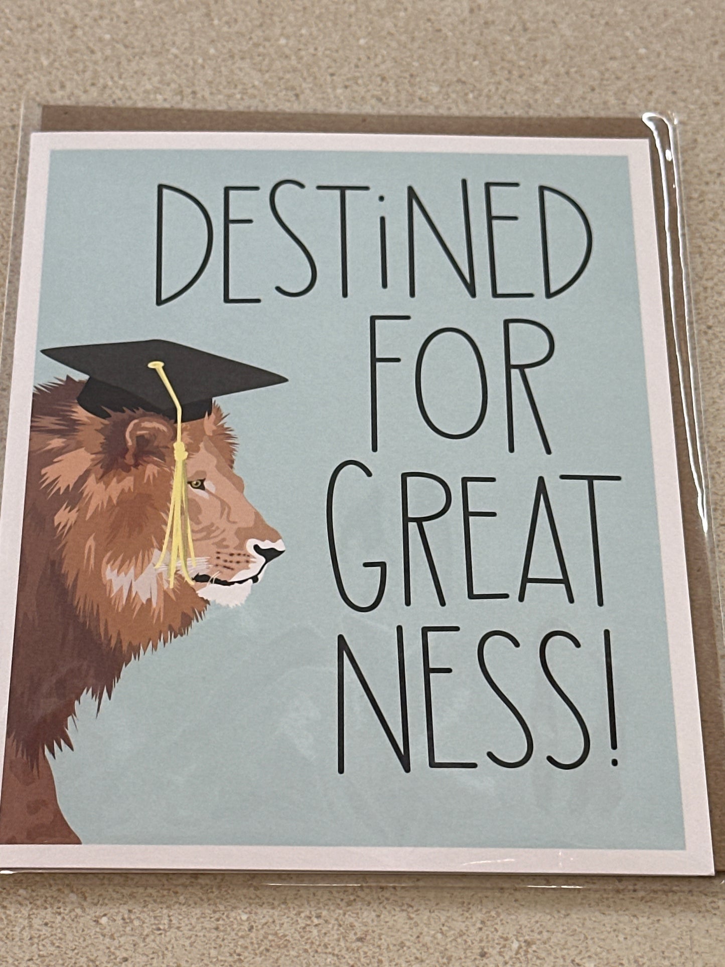 Card - Graduation - Destined For Greatness!