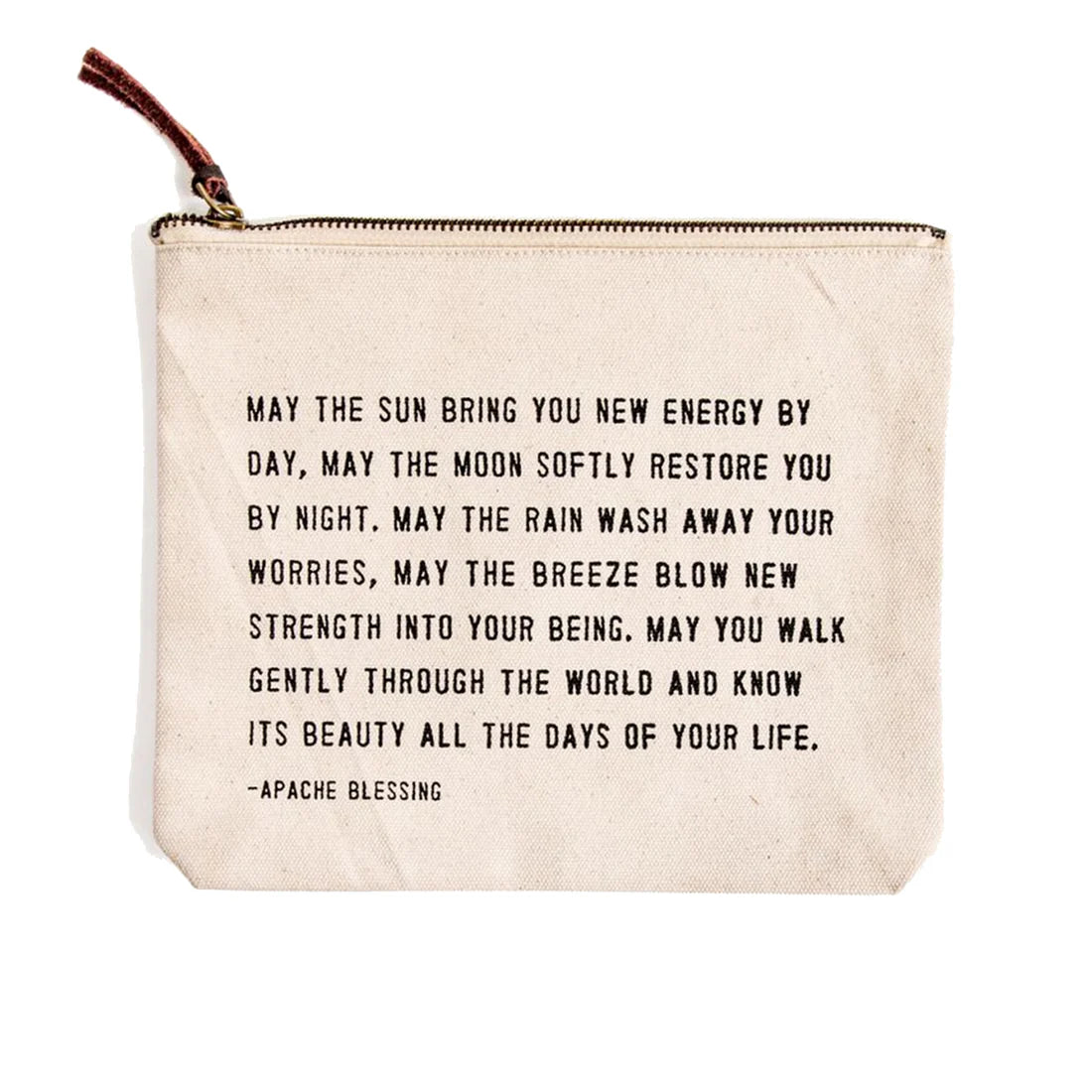 Canvas Zip Bag