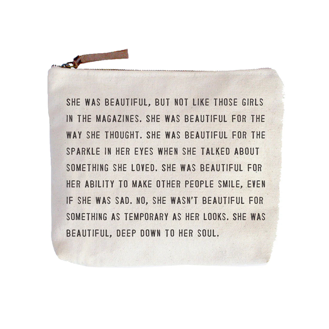 Canvas Zip Bag
