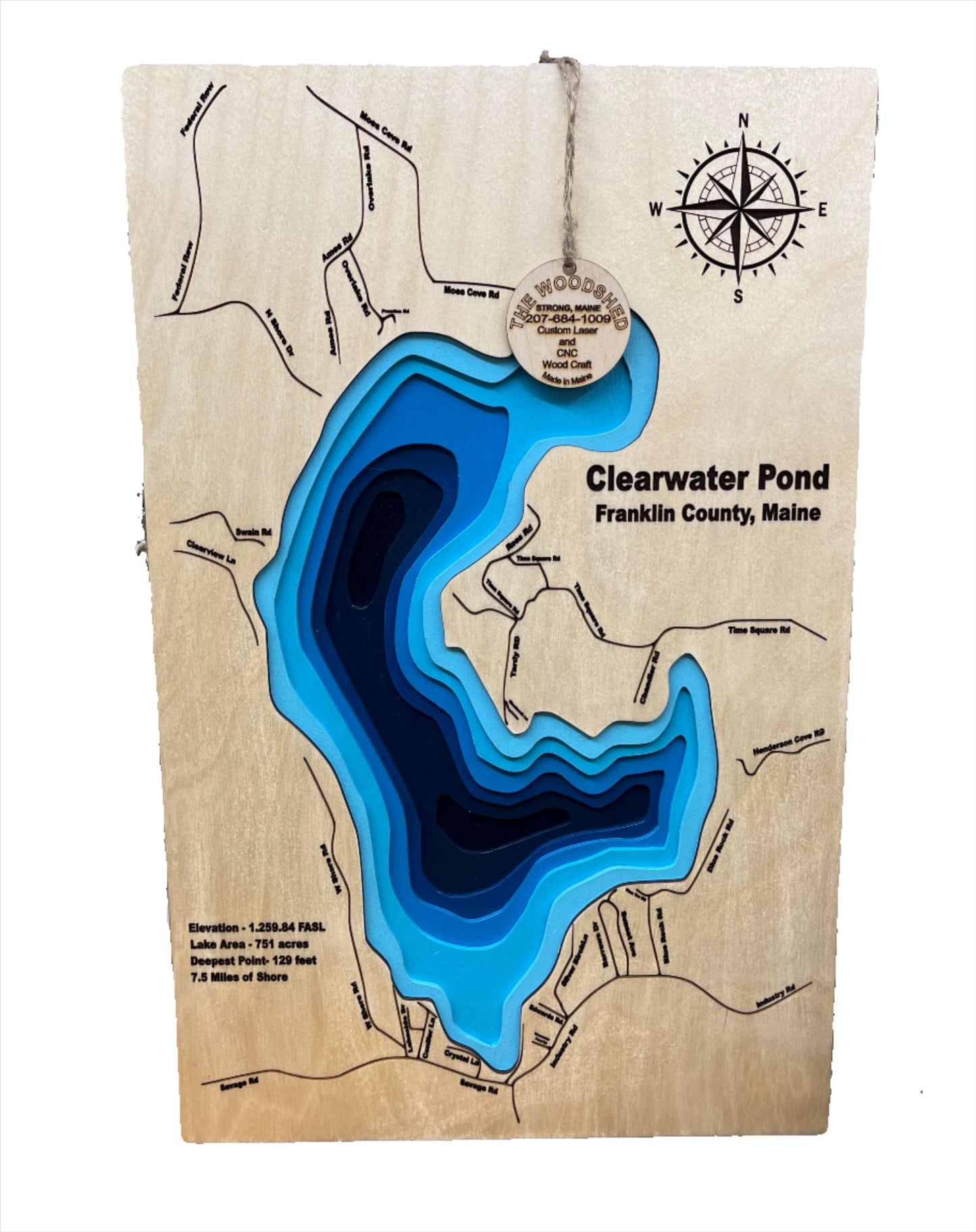 Wall Art - Clearwater Pond