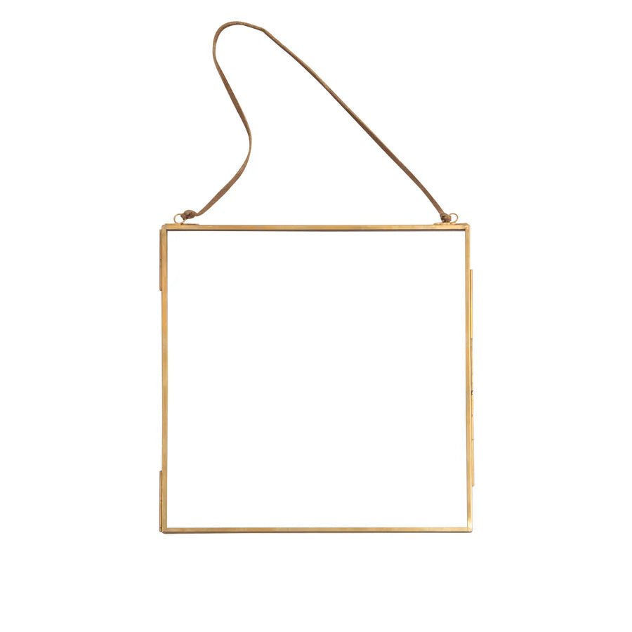 Brass 10" x 10" Picture Frame - Square