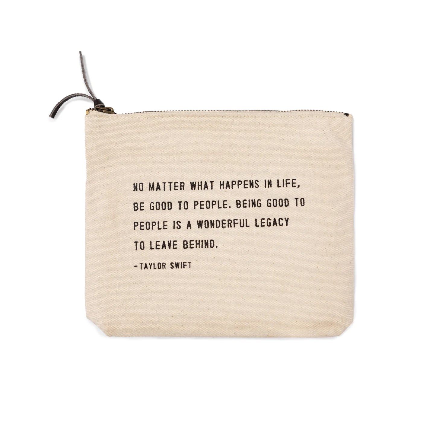 Canvas Zip Bag