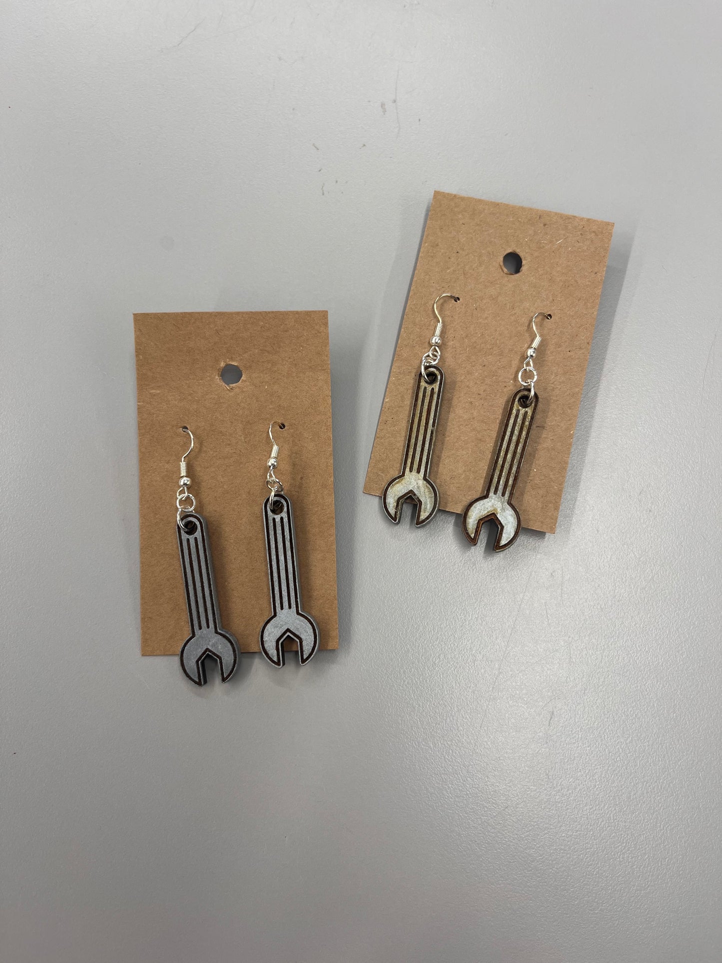 Earrings - Wrench