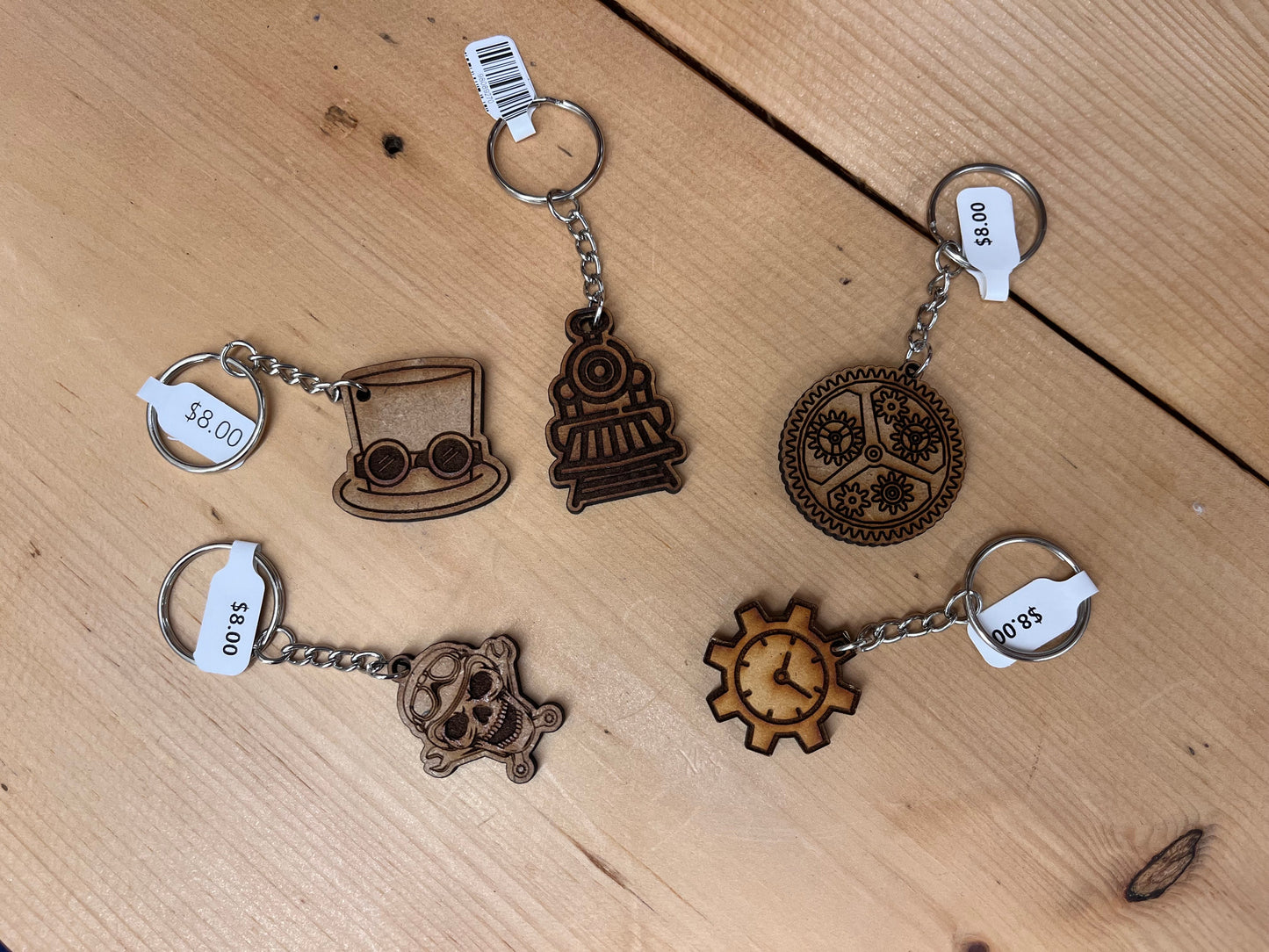 Steampunk Keychain