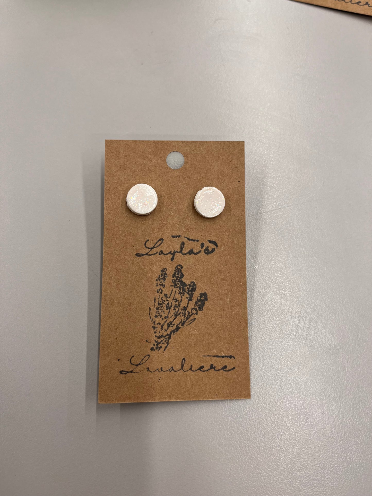 Earrings - Clay Studs