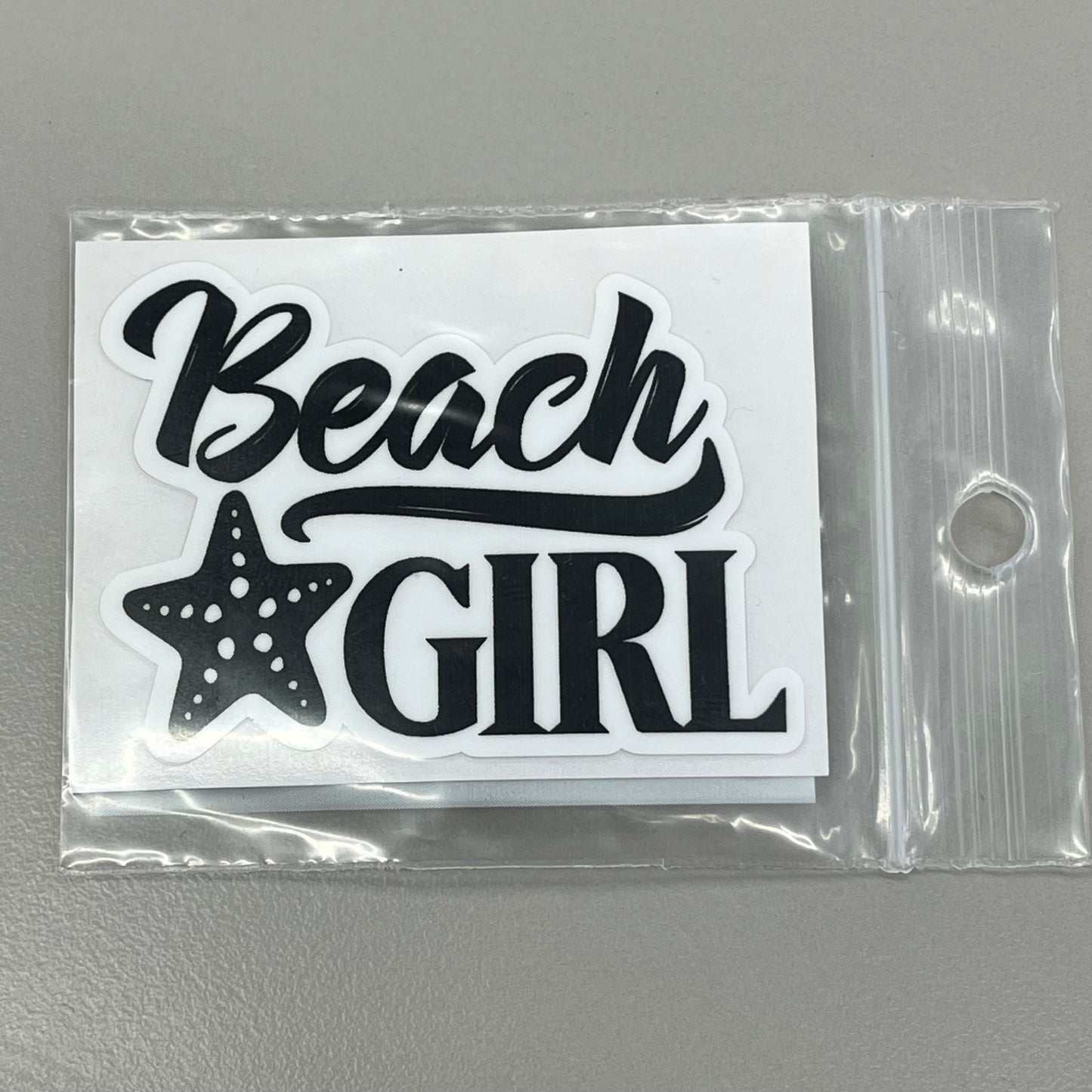 Sticker Sm - Beach Girl