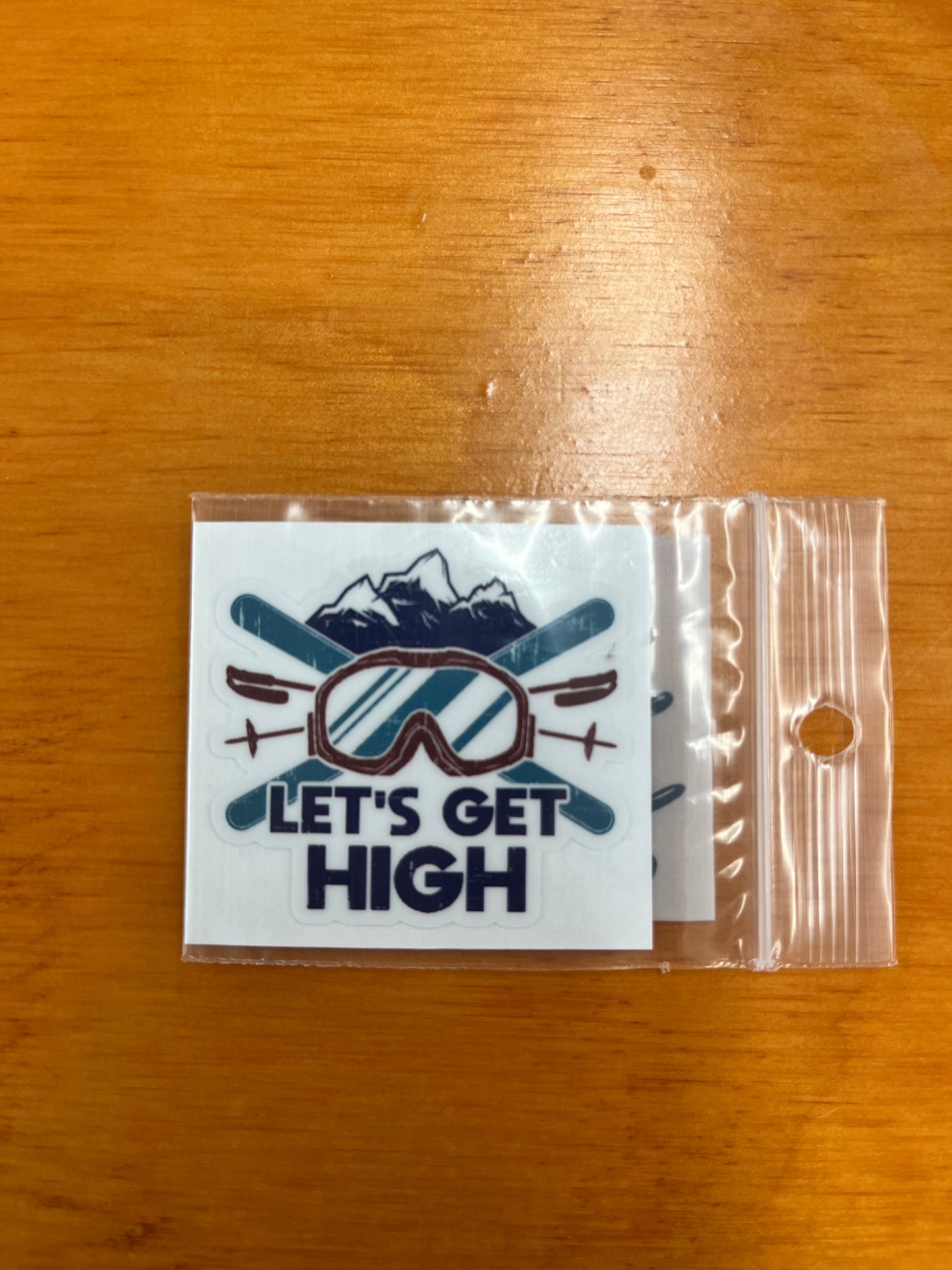 Sticker Sm - Lets Get High