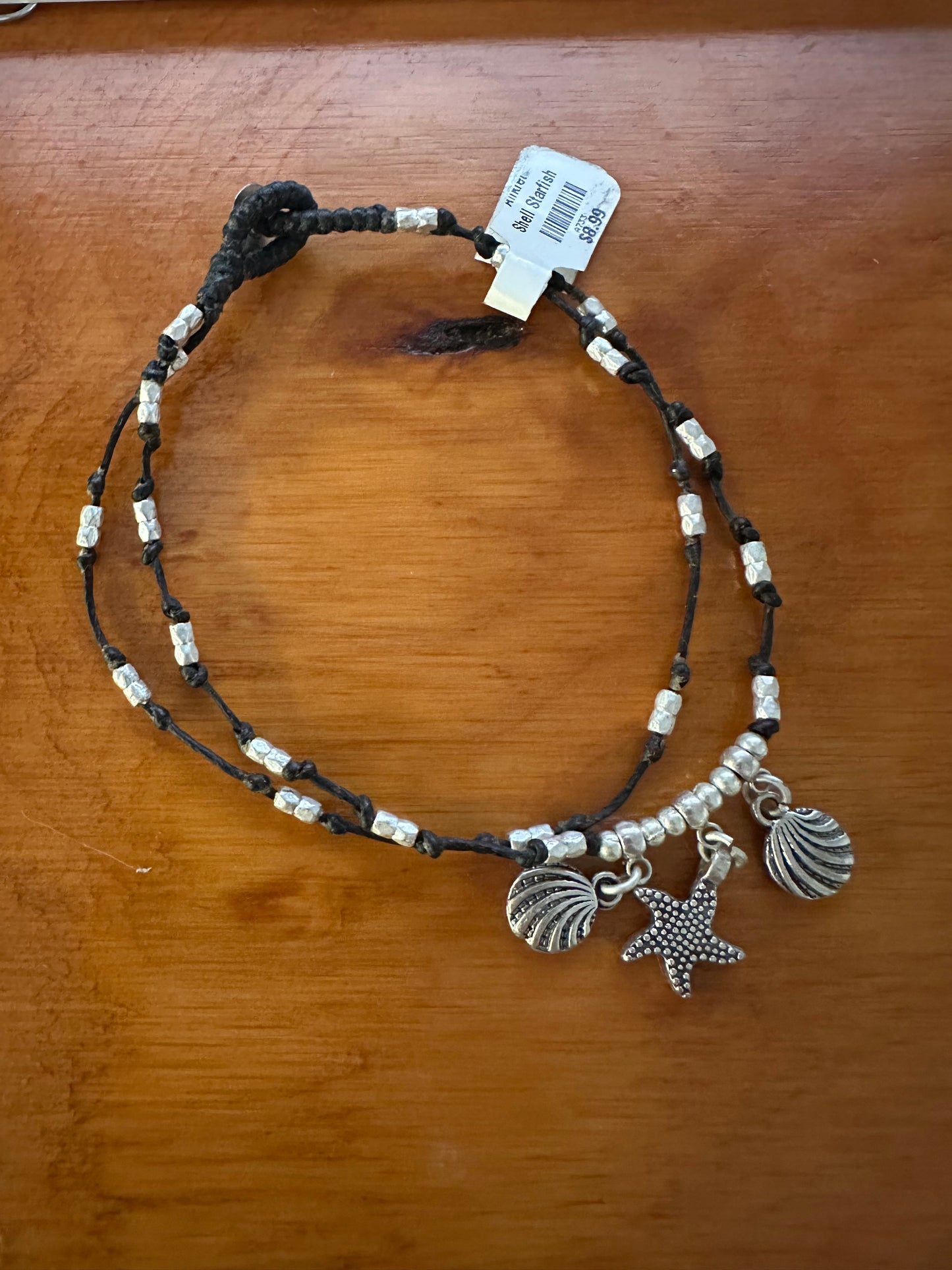 Anklet - Shell Starfish