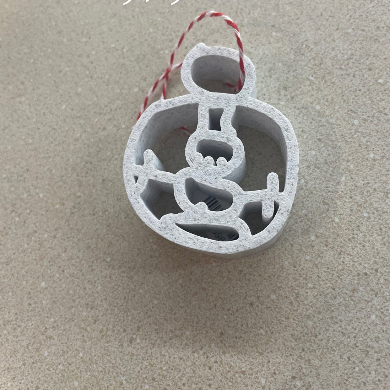 Ornament - 3D Printed - Snowman