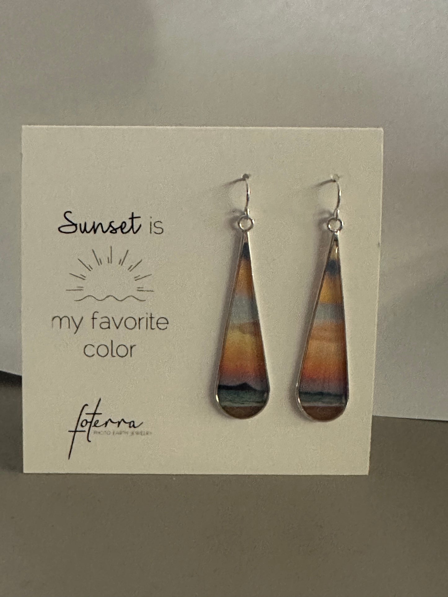 Earrings - Sunset is My Favorite Color - Sterling Silver