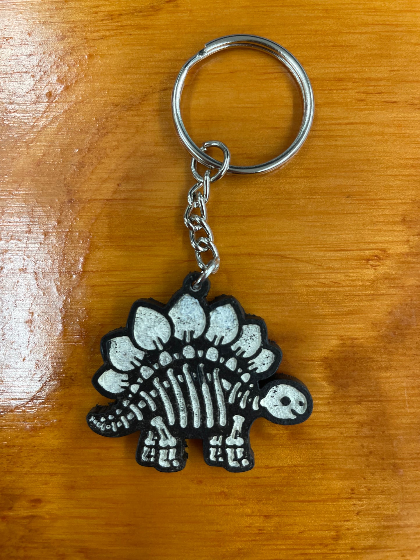 Keychain - Stegosaurus