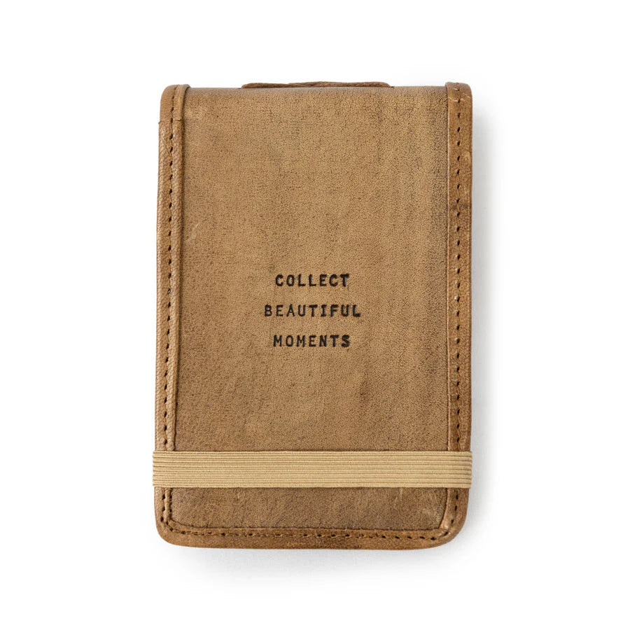 Journal - Leather - Sm. with Quote