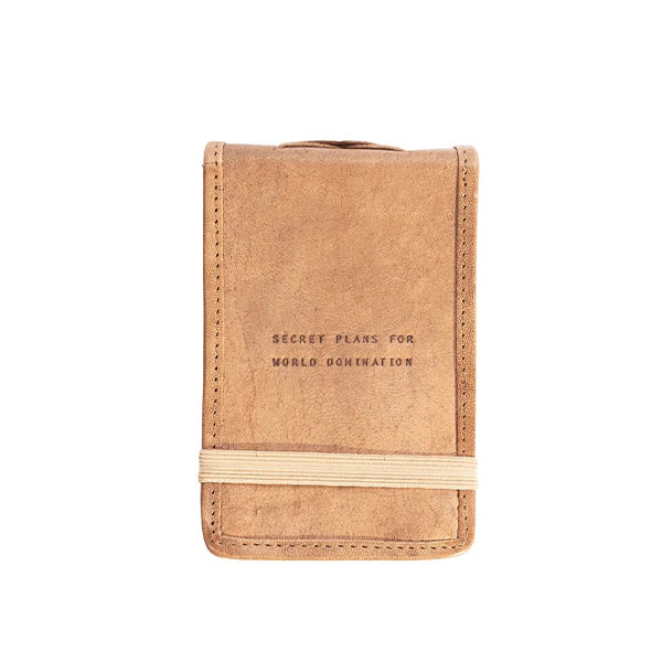 Journal - Leather - Sm. with Quote