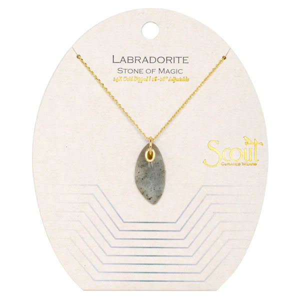 Necklace - Organic Stone