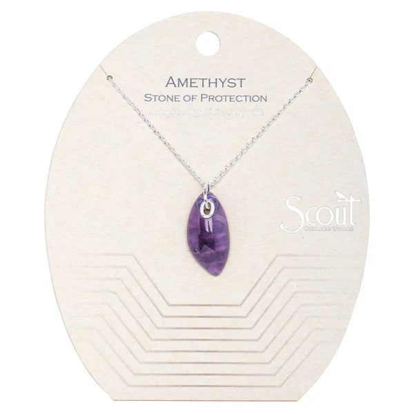 Necklace - Organic Stone