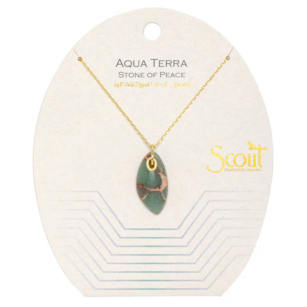 Necklace - Organic Stone