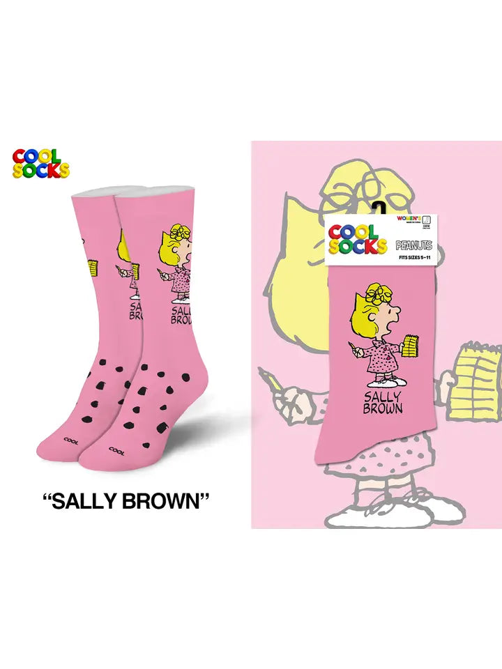 Cool Socks - Peanuts - Sally Brown - Women's