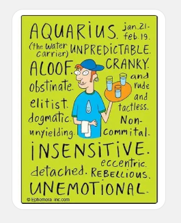 Magnet - Horoscope - Aquarius (The Water Carrier)