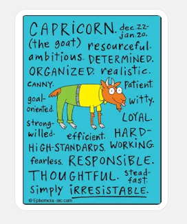 Magnet - Horoscope - Capricorn (The Goat)
