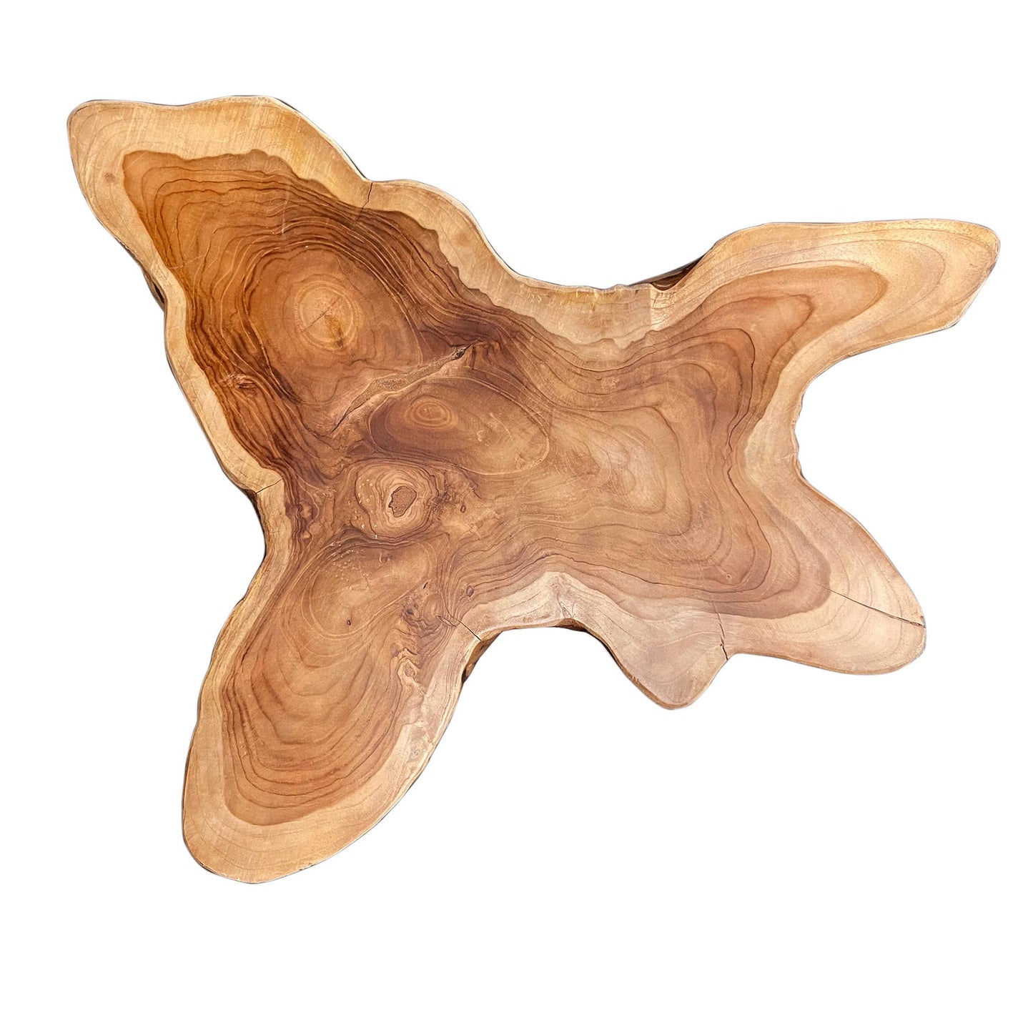 Table - Teakwood Organic Slab Accent
