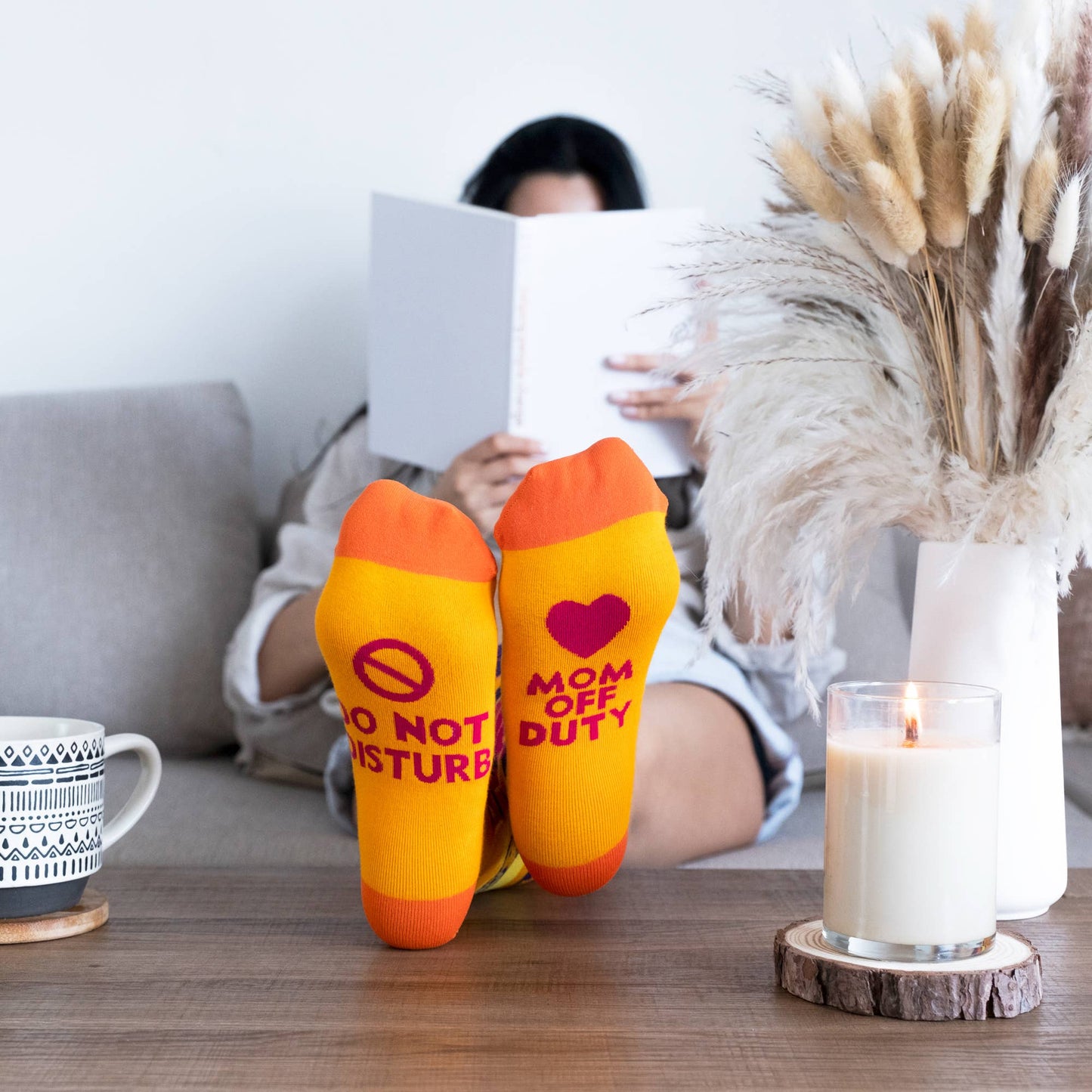 Lavley - Do Not Disturb, Mom Off Duty Socks