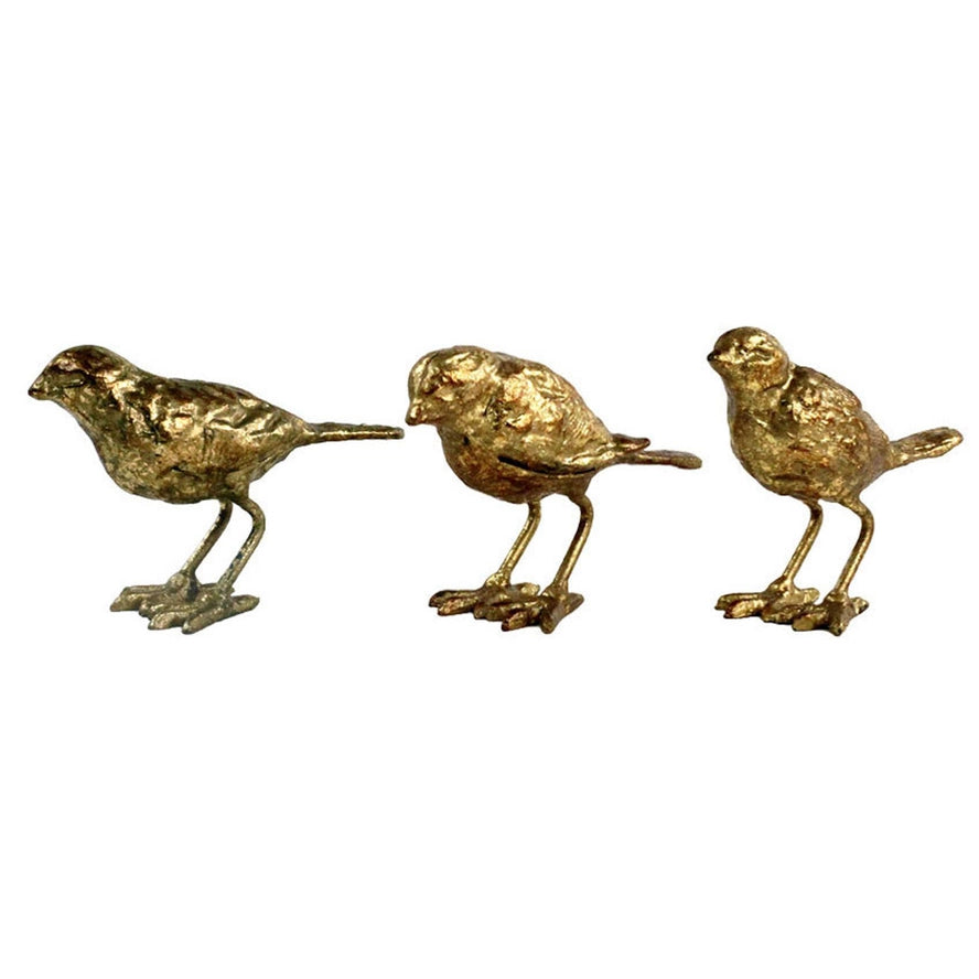 Iron Gold Leaf Birds
