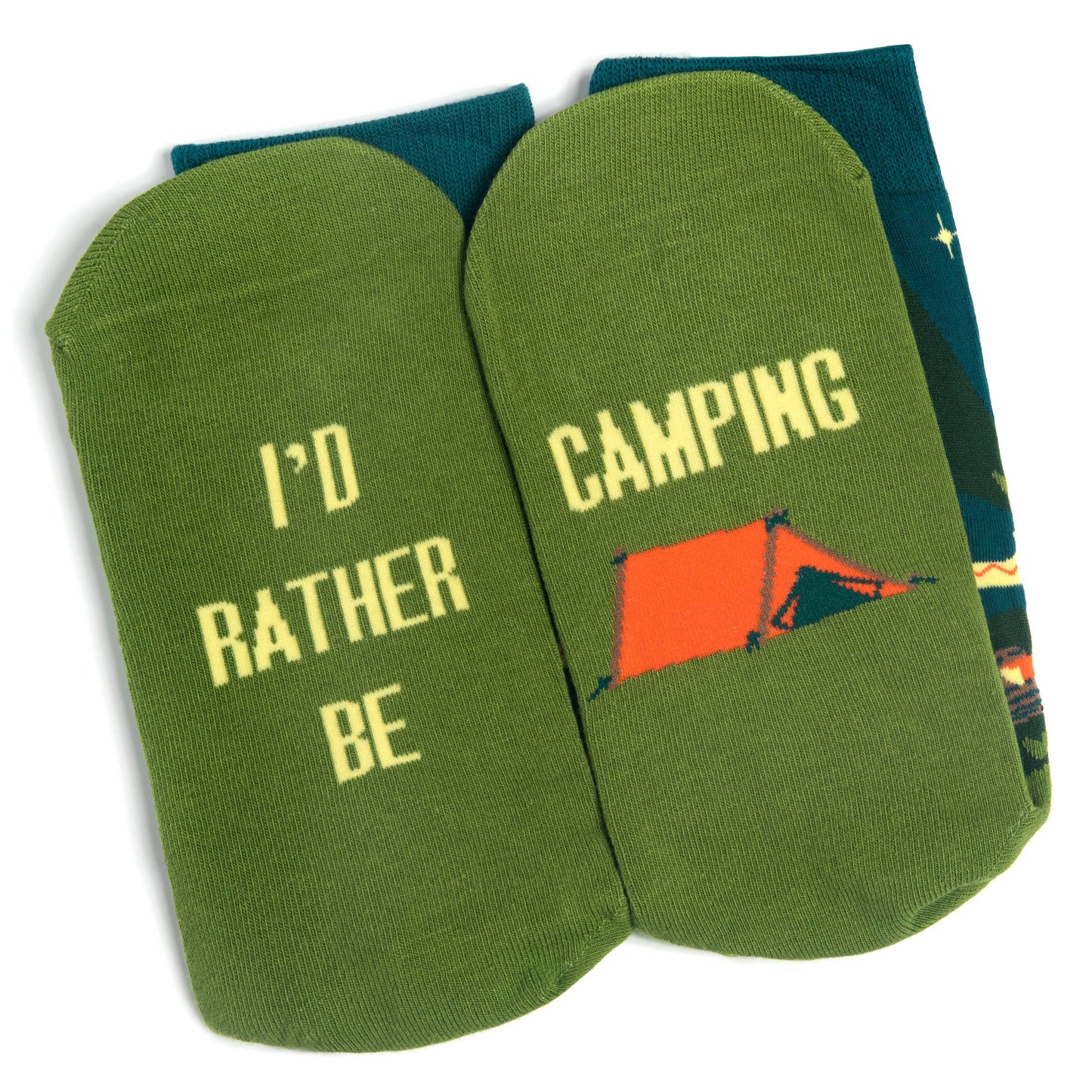 Lavley - I'd Rather Be Camping Socks