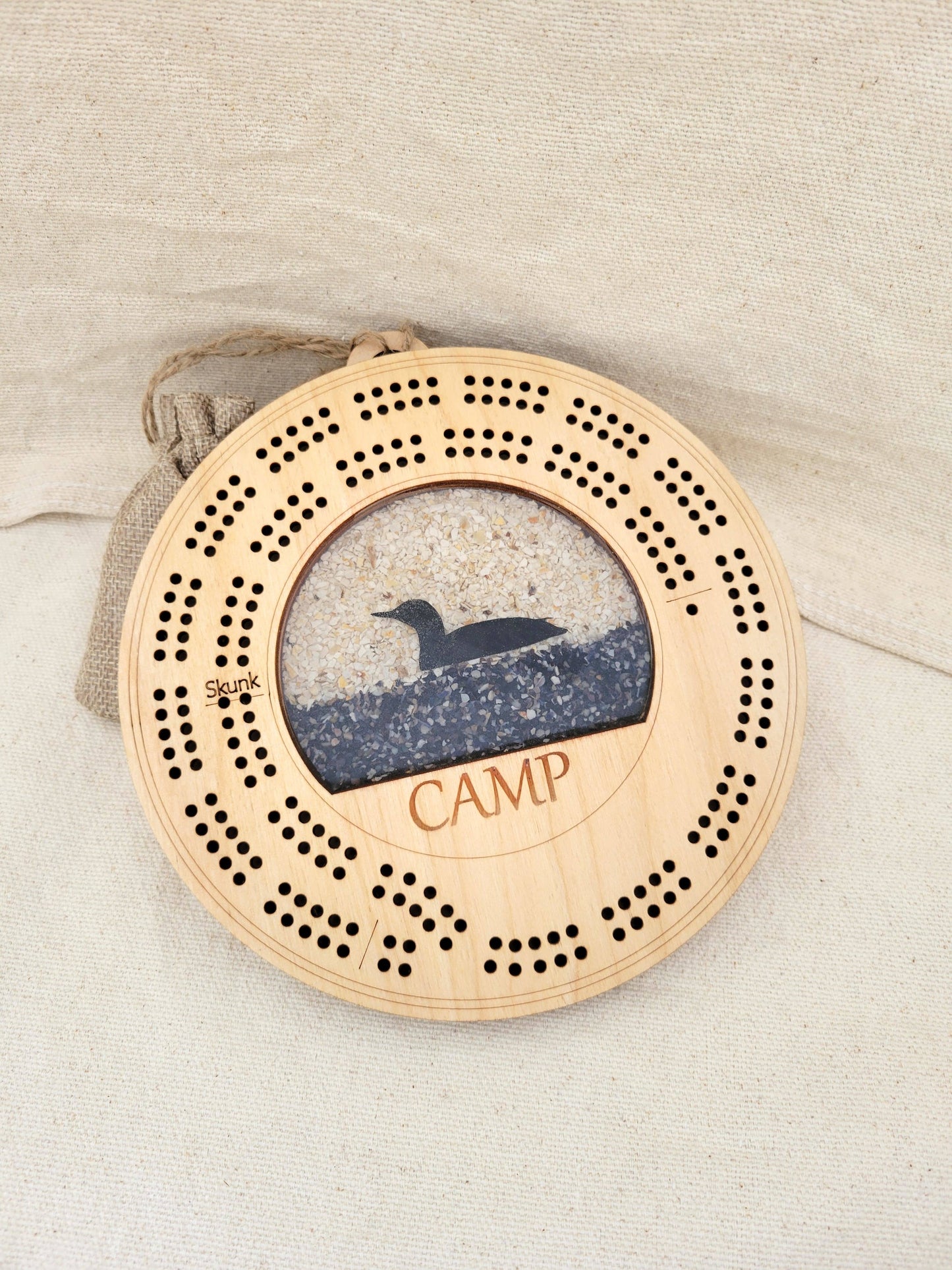 Cribbage Board - Loon
