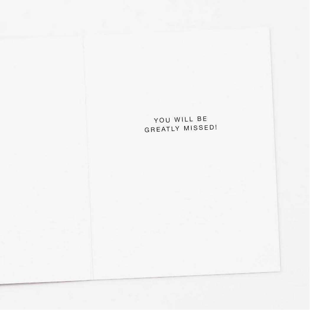 Card - Goodbye - Thank You For Making A Difference