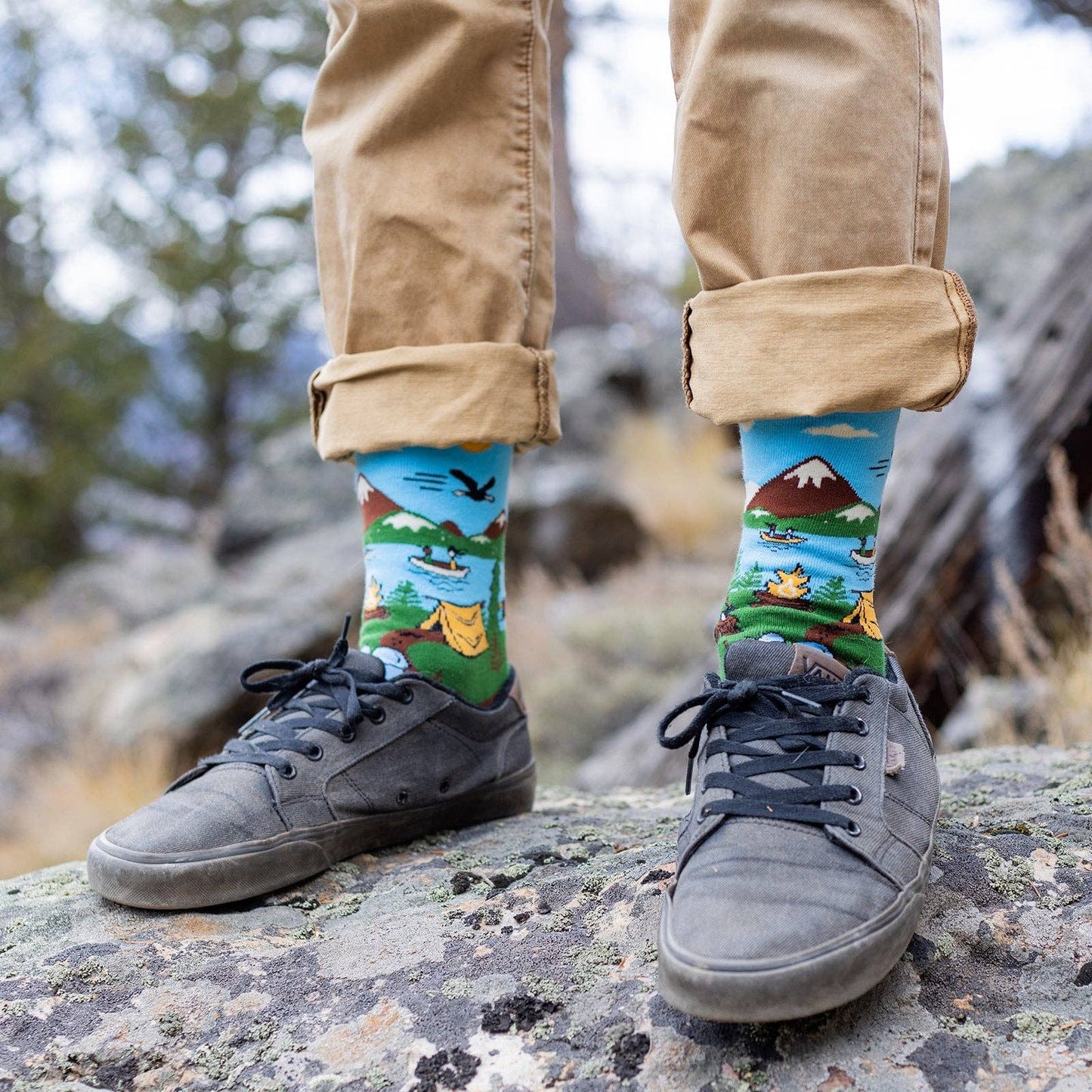 Lavley - Happy Camper Socks