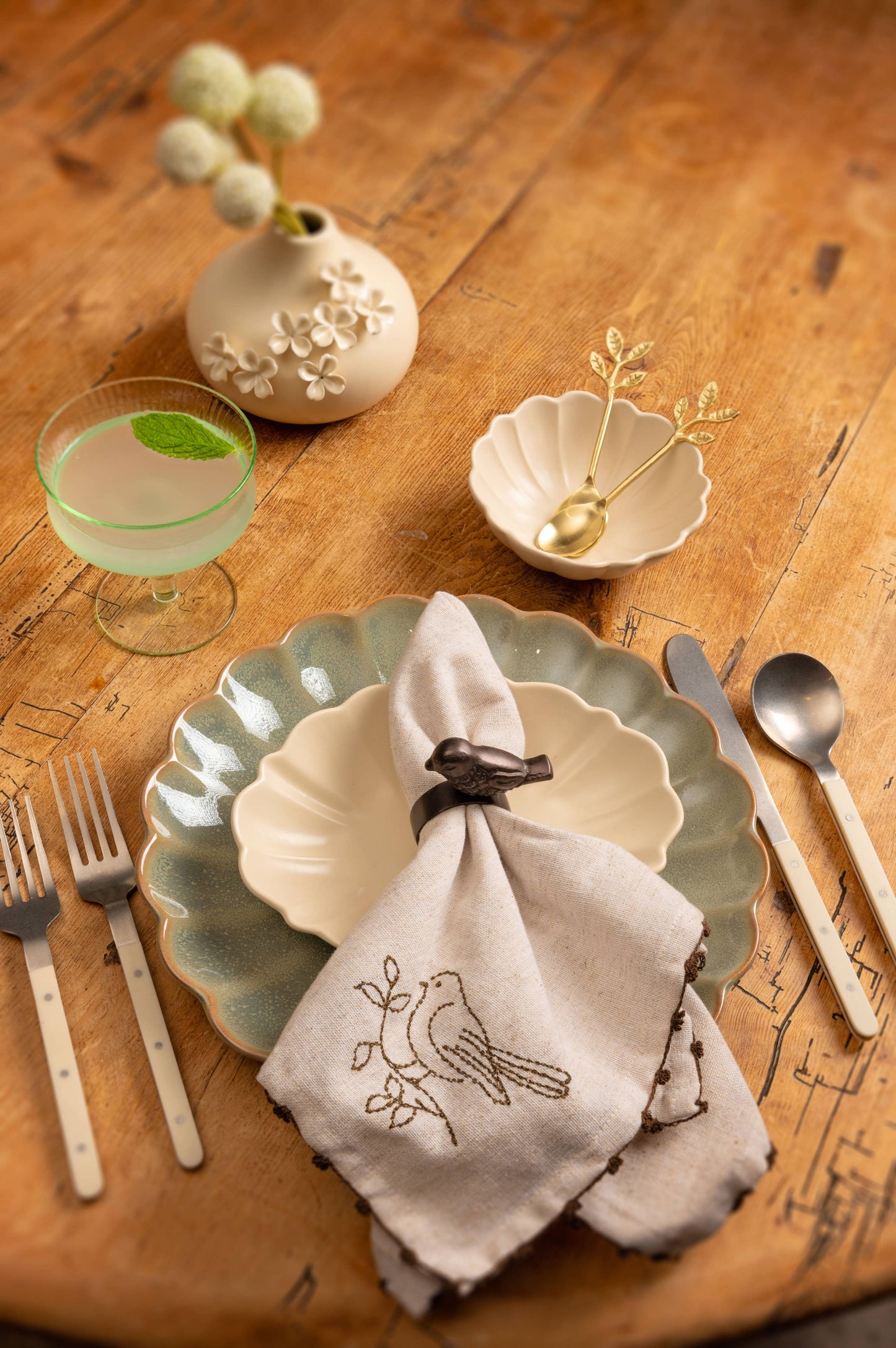 Appetizer Spoons - Vine