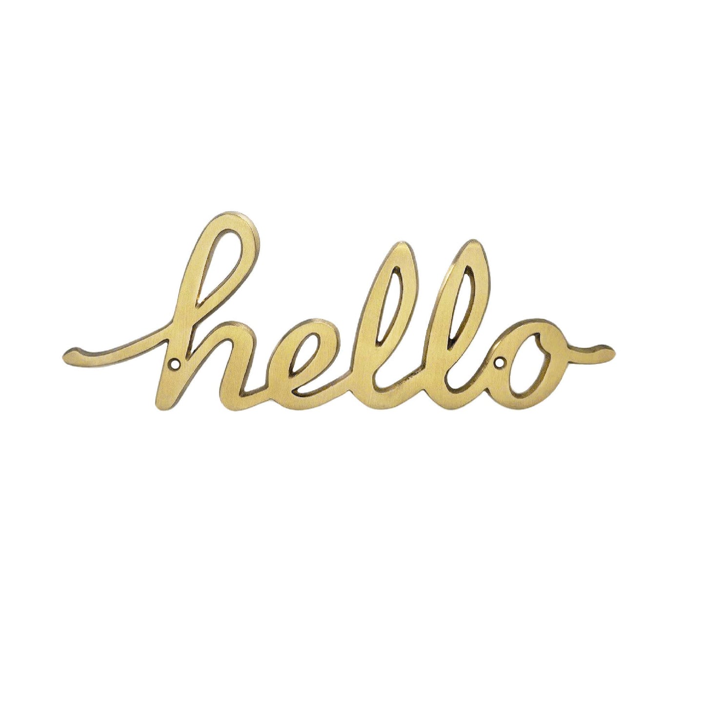 "Hello" Door Greeting