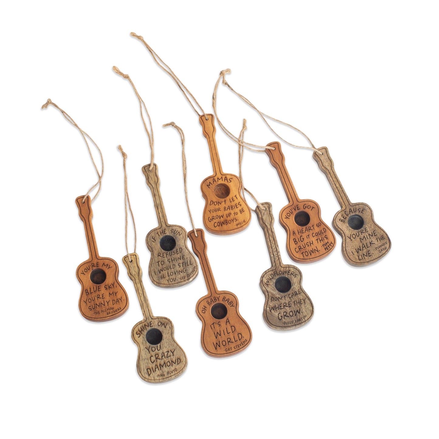 2nd Edition Wooden Guitars - Assorted