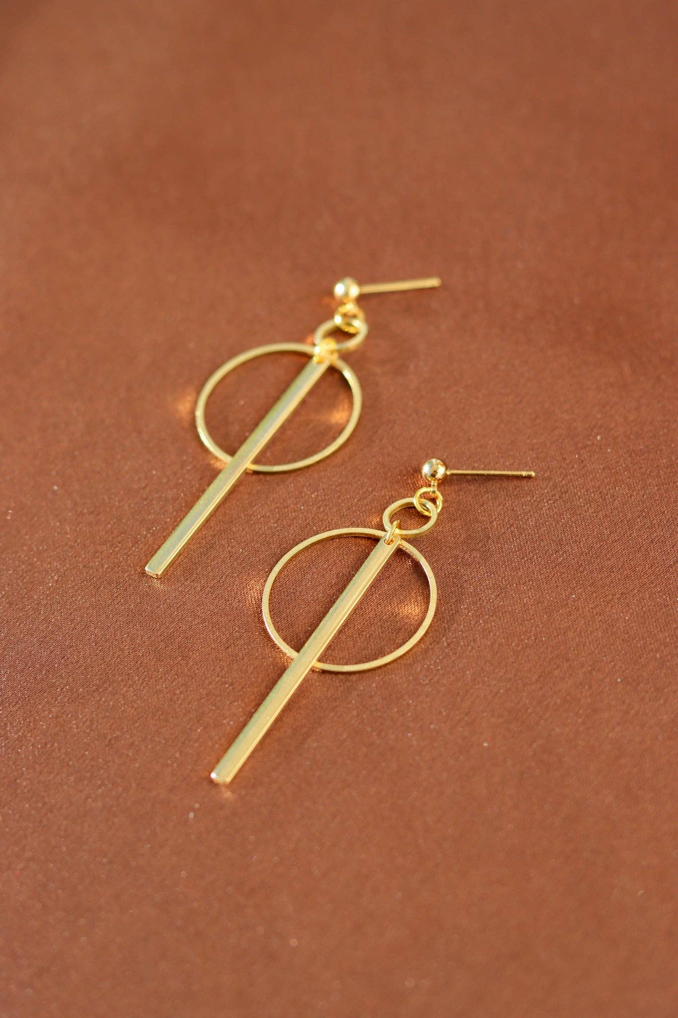 Z-BRASS EARRING 01