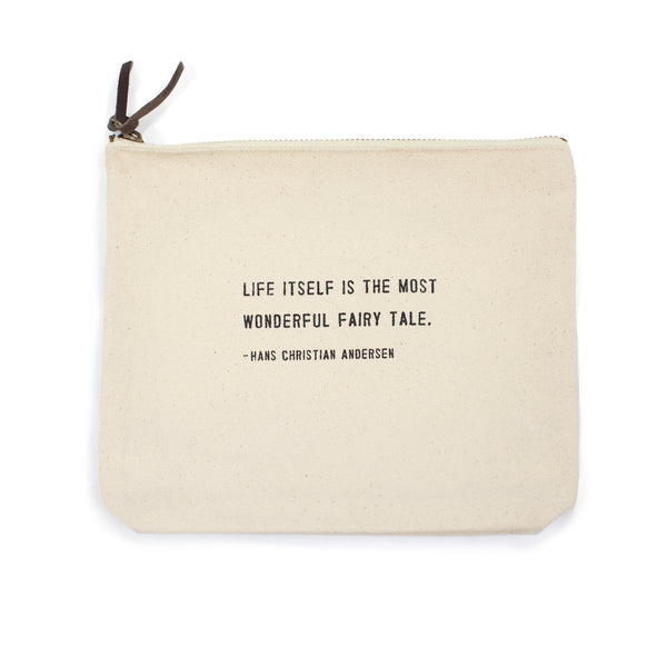 Canvas Zip Bag