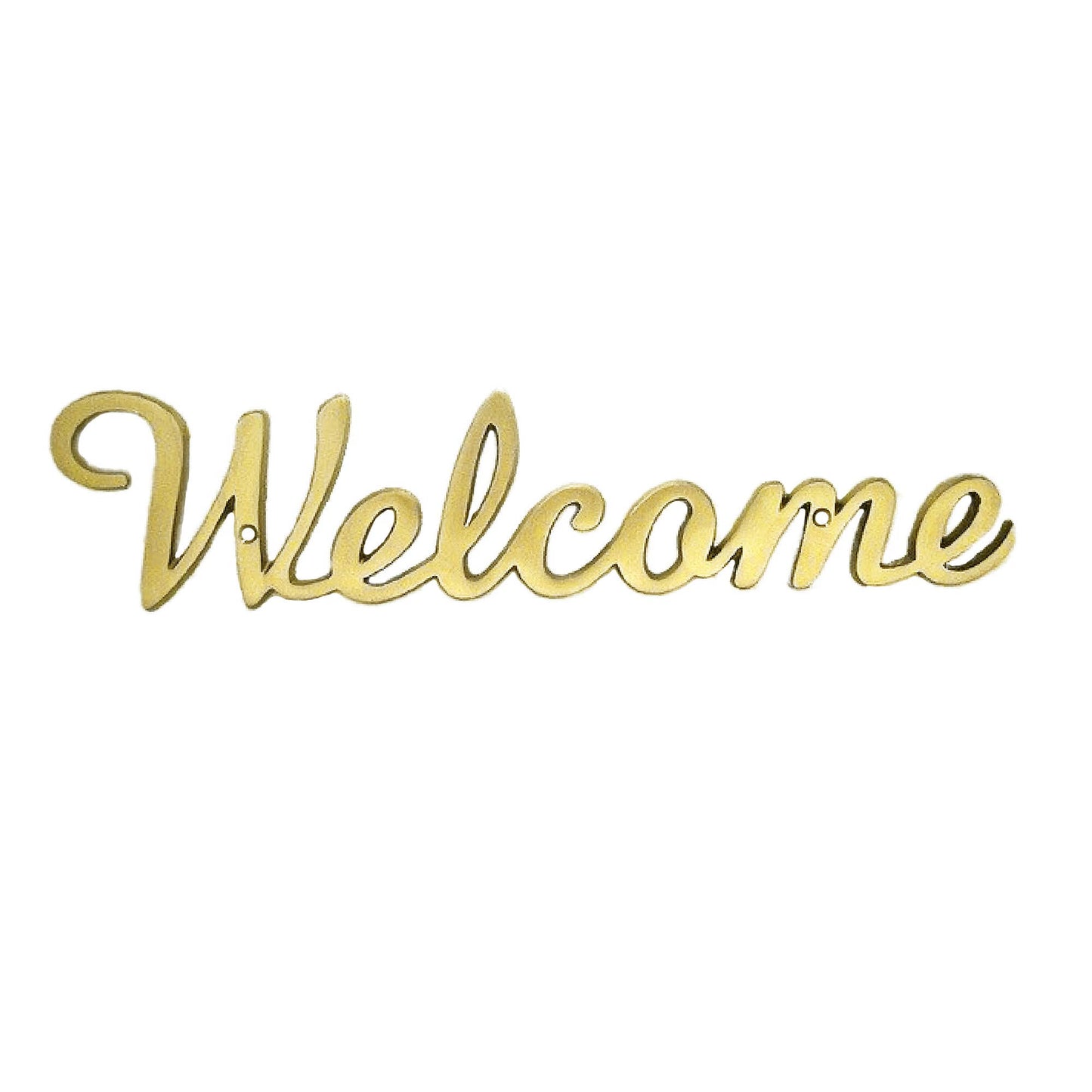 "Welcome" Door Greeting