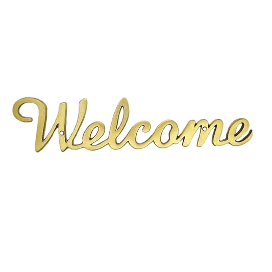 "Welcome" Door Greeting