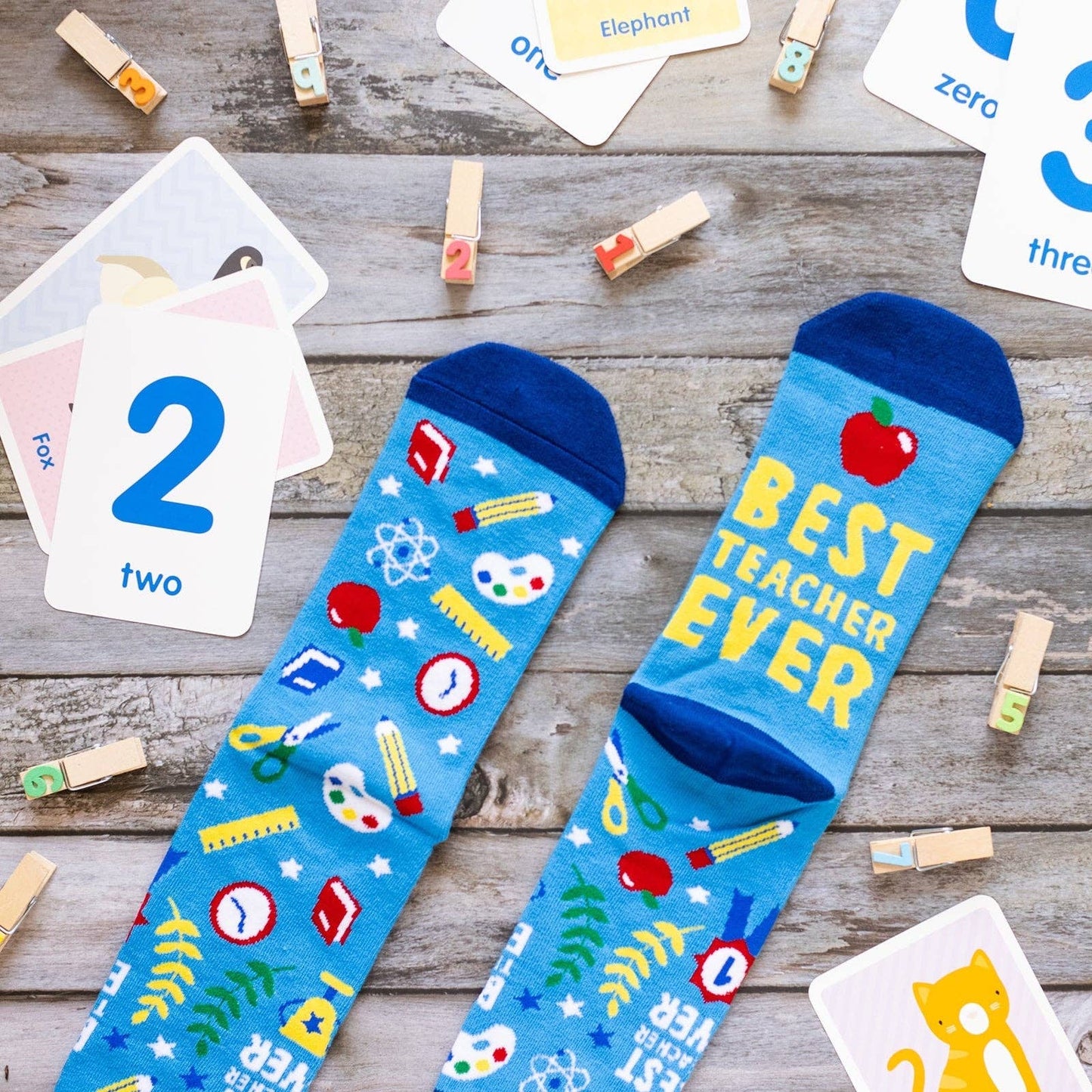 Lavley - Best Teacher Ever Socks